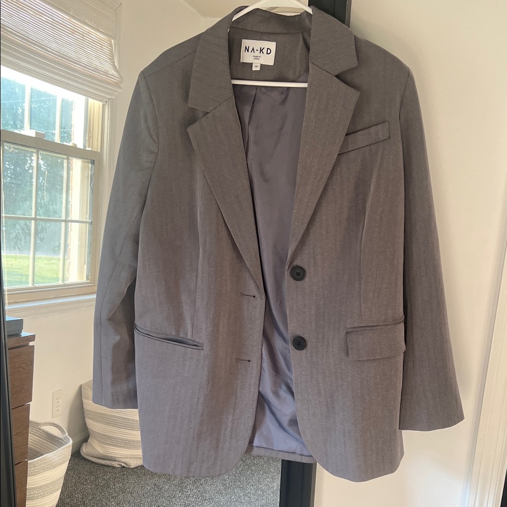 NA-KD Heavy Oversized Blazer
